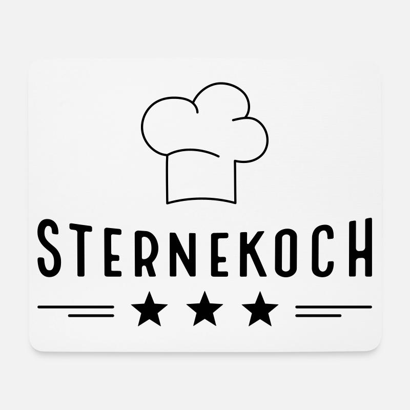 Lustige Geschenke für den Sternekoch - Mousepad (Querformat) - Weiß