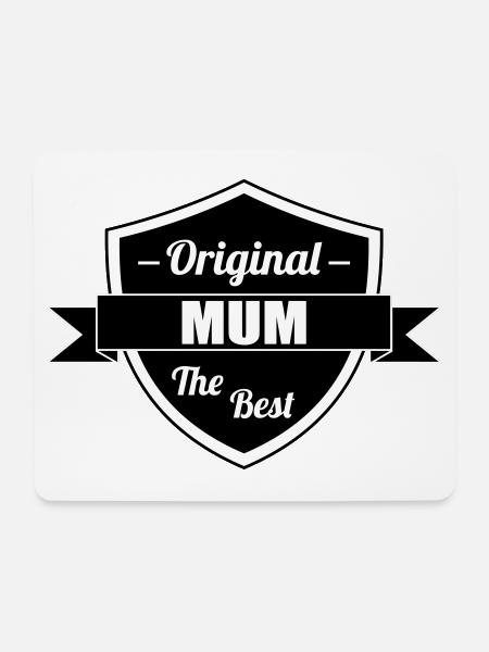 Best Mom - Mother's Day - Mouse Pad (horizontal) - white