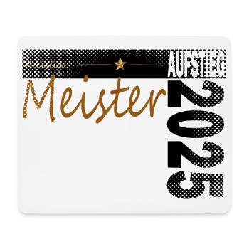 Kreisliga Meister Shirt Aufsteiger 2025 - Mousepad (Querformat) - Weiß - Vorne