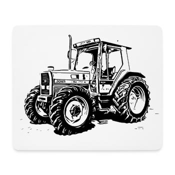Force des champs noirs - Tapis de souris (format paysage) - blanc - Devant