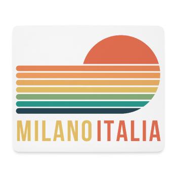 Milan, Italie - Tapis de souris (format paysage) - blanc - Devant