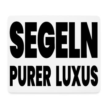 Segeln - Mousepad (Querformat) - Weiß - Vorne