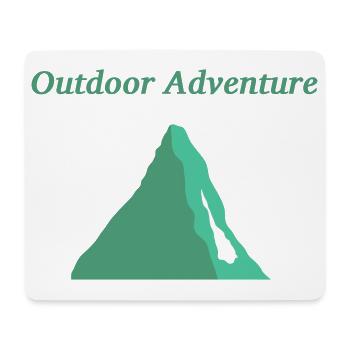 Outdoor - Mousepad (Querformat) - Weiß - Vorne