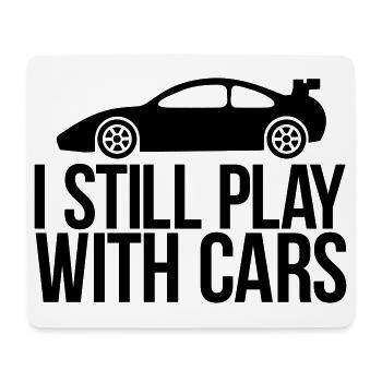 cars - Mouse Pad (horizontal) - white - Front