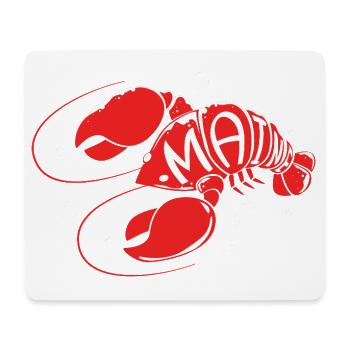 Hummer Meeresfrüchte Maine Lobster Languste - Mousepad (Querformat) - Weiß - Vorne