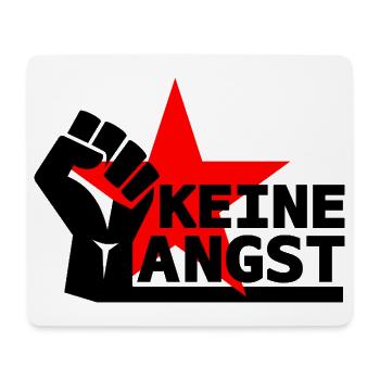 Widerstand - Keine Angst - Mousepad (Querformat) - Weiß - Vorne