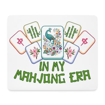 Mahjong Spiel Social Club Mahjong Ära - Mousepad (Querformat) - Weiß - Vorne
