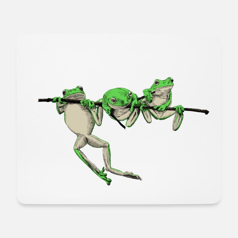 Frog - Mouse Pad (horizontal) - white