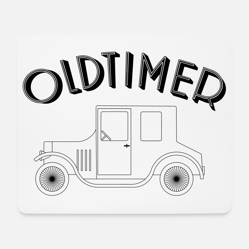 Classic Car Design - Classic Cars - Mouse Pad (horizontal) - white