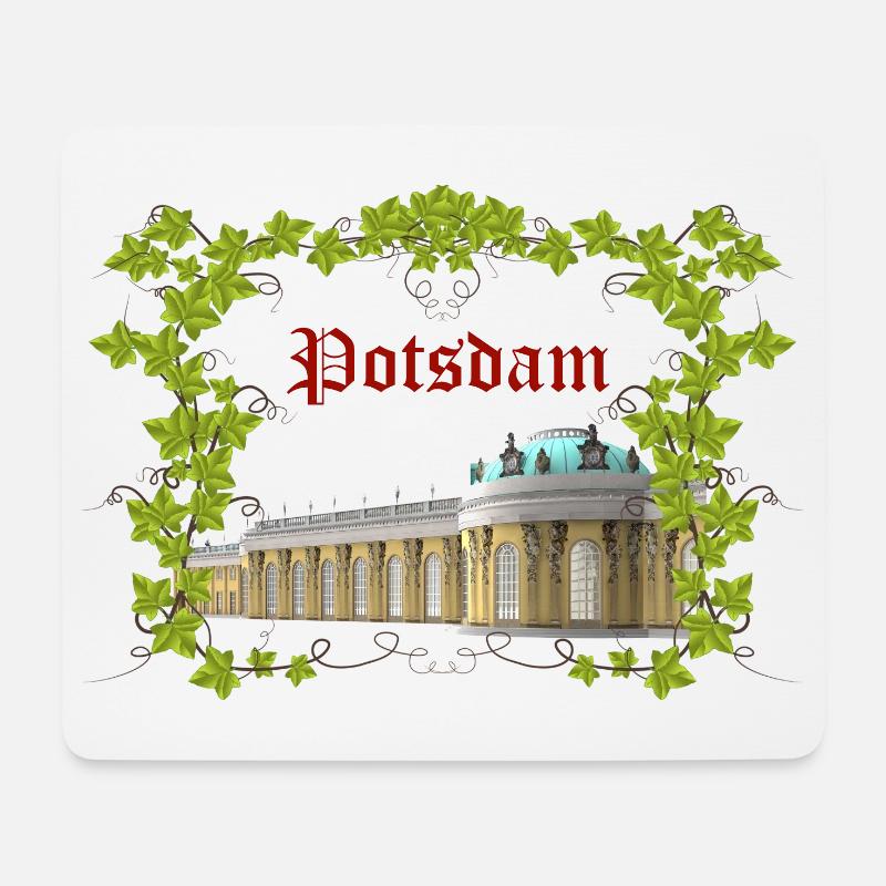 POTSDAM - Mousepad (Querformat) - Weiß