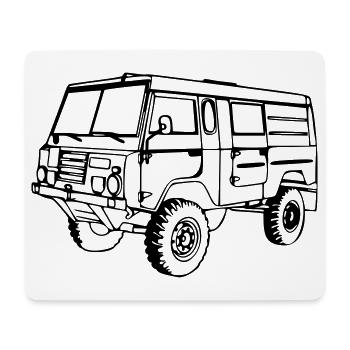 TGB11 - Mousepad (Querformat) - Weiß - Vorne