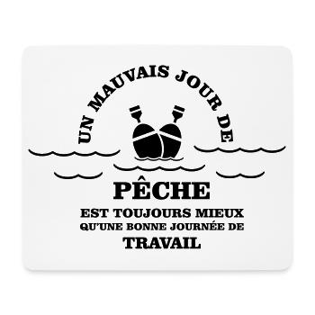 Peach humour - Mouse Pad (horizontal) - white - Front