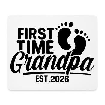 Opa 2026 - Stolzer Opa - Geschenkidee - Mousepad (Querformat) - Weiß - Vorne