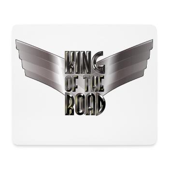 King Of The Road 2 - Tapis de souris (format paysage) - blanc - Devant