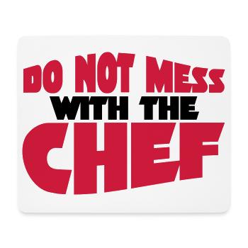 chef - Mouse Pad (horizontal) - white - Front