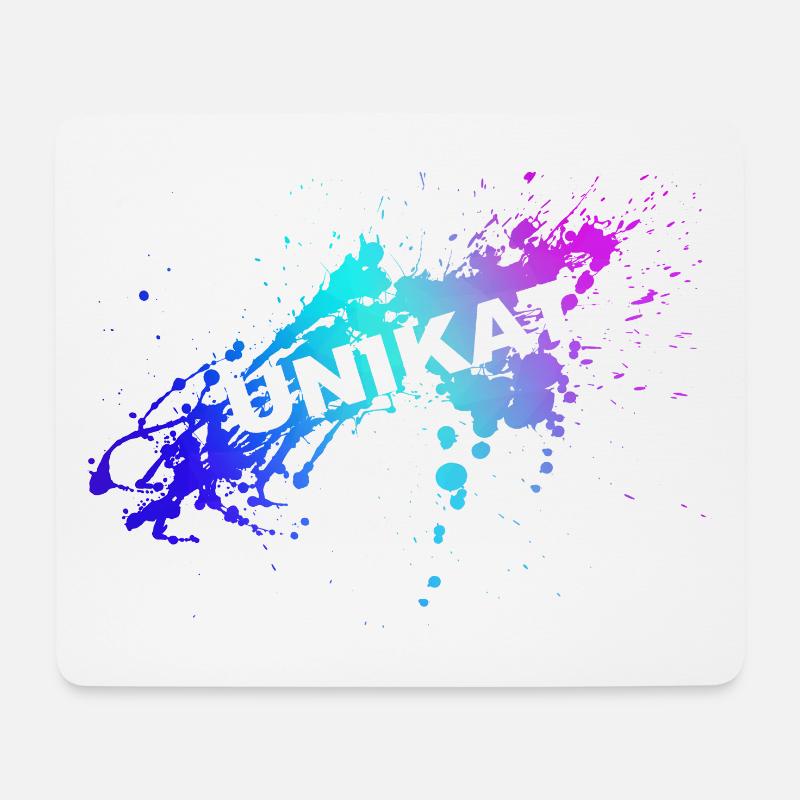 UNIKAT - Tapis de souris (format paysage) - blanc