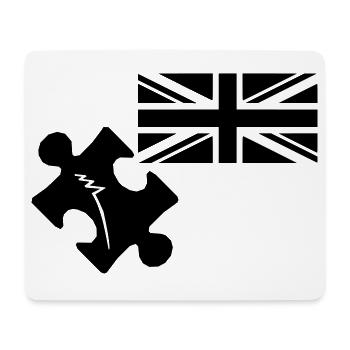 Puzzle John Spilsbury - Tapis de souris (format paysage) - blanc - Devant