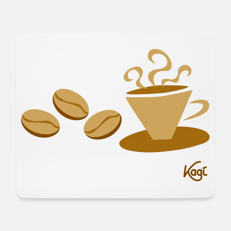 Kaffeetasse1 - Mousepad (Querformat) - Weiß