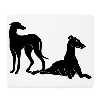 Gruppe Galgos - Mousepad (Querformat) - Weiß - Vorne