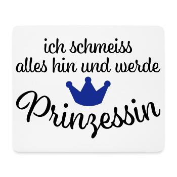 Lustige Sprüche - Mousepad (Querformat) - Weiß - Vorne