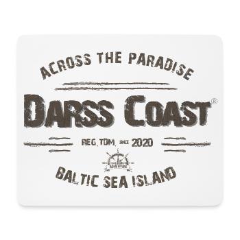 Darss Coast - Dein Statement für den Darß - Mousepad (Querformat) - Weiß - Vorne