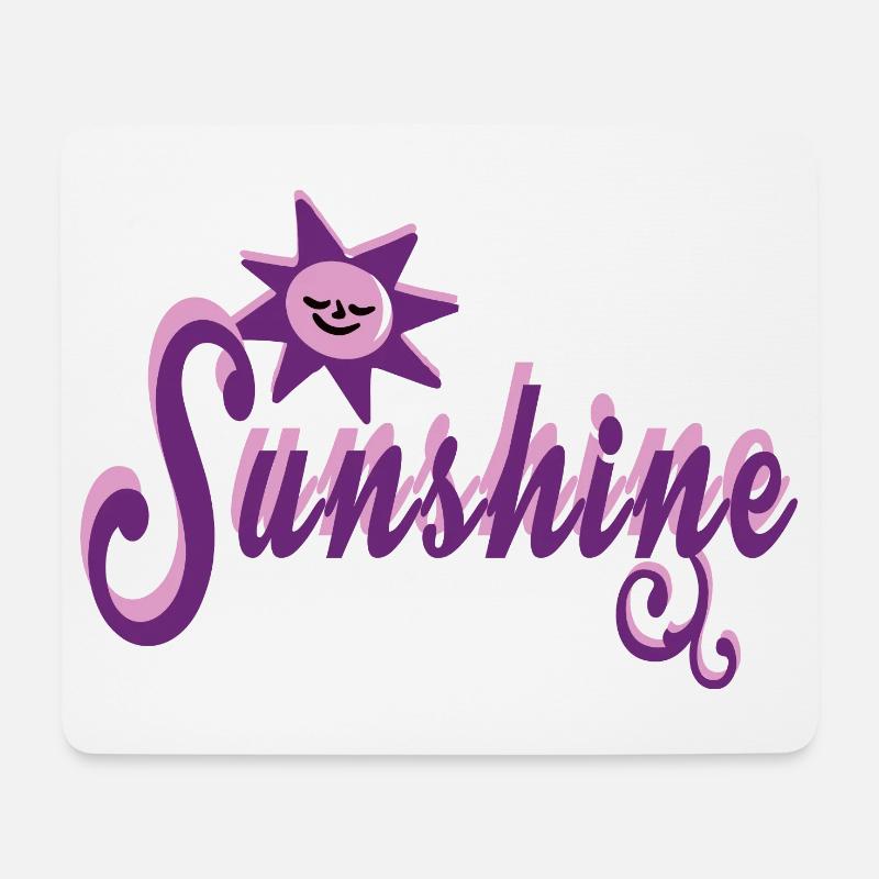 Mein Sonnenschein - Mousepad (Querformat) - Weiß