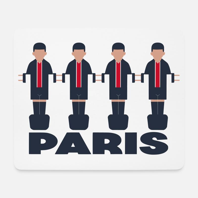 Paris - Tapis de souris (format paysage) - blanc