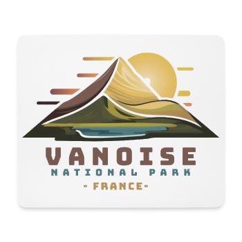 Teide Teneriffa, Kanarische Inseln Vulkan-Souvenirgeschenk - Mousepad (Querformat) - Weiß - Vorne
