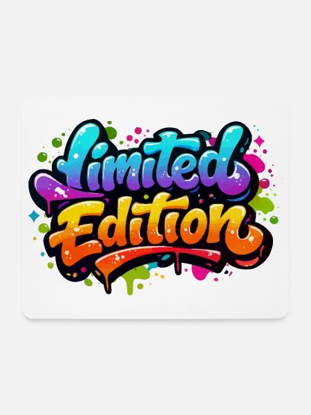 limited-edition - Mousepad (Querformat) - Weiß
