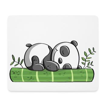 Our dream Panda ZZzzZZzz - Pandas - Bear - Comic - Mouse Pad (horizontal) - white - Front