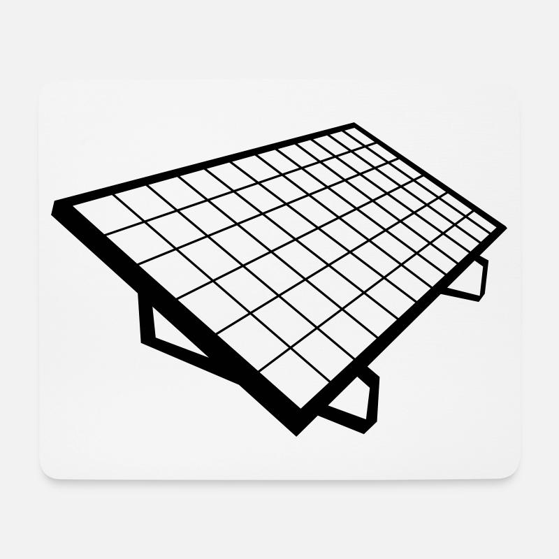 solar panel Solar Anlage - Mousepad (Querformat) - Weiß