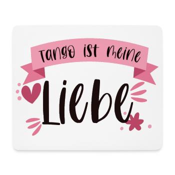 Tango Tänzerin Tanzen Tanzschule Geschenk - Mousepad (Querformat) - Weiß - Vorne