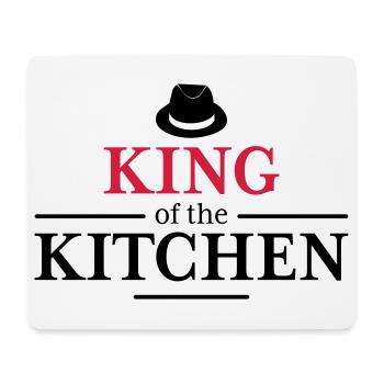 Men's Cooking Apron - Mouse Pad (horizontal) - white - Front