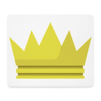 Krone - Mousepad (Querformat) - Weiß - Vorne