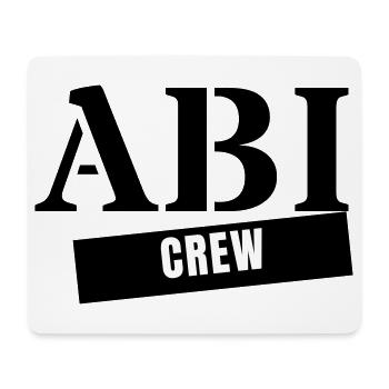 Abi Crew - Année de remise des diplômes de l’Abitur Voyage de l’Abitur - Tapis de souris (format paysage) - blanc - Devant