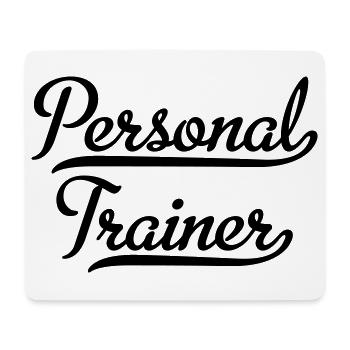 Personal Trainer - Mouse Pad (horizontal) - white - Front