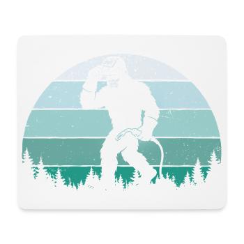 Bigfoot-Schweißer – Schweißer und Metallarbeiter Sasquatch - Mousepad (Querformat) - Weiß - Vorne