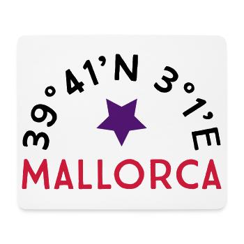 Mallorca - Mouse Pad (horizontal) - white - Front