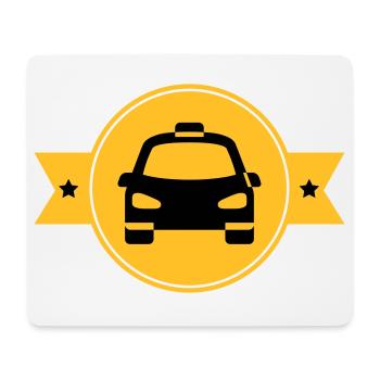 Taxi - Mouse Pad (horizontal) - white - Front