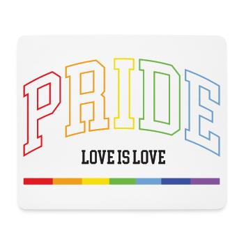 Stolz. Liebe ist Liebe - Mousepad (Querformat) - Weiß - Vorne
