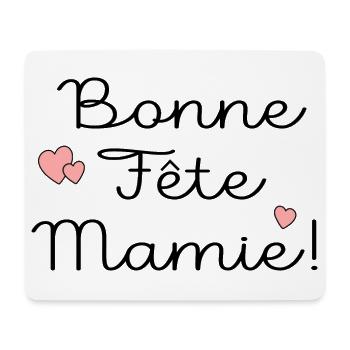 BONNE FÊTE MAMIE MAMAN - Tapis de souris (format paysage) - blanc - Devant