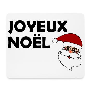 WEIHNACHTEN. FROHE WEIHNACHTEN. FROHE WEIHNACHTEN. WEIHNACHTSMANN - Mousepad (Querformat) - Weiß - Vorne