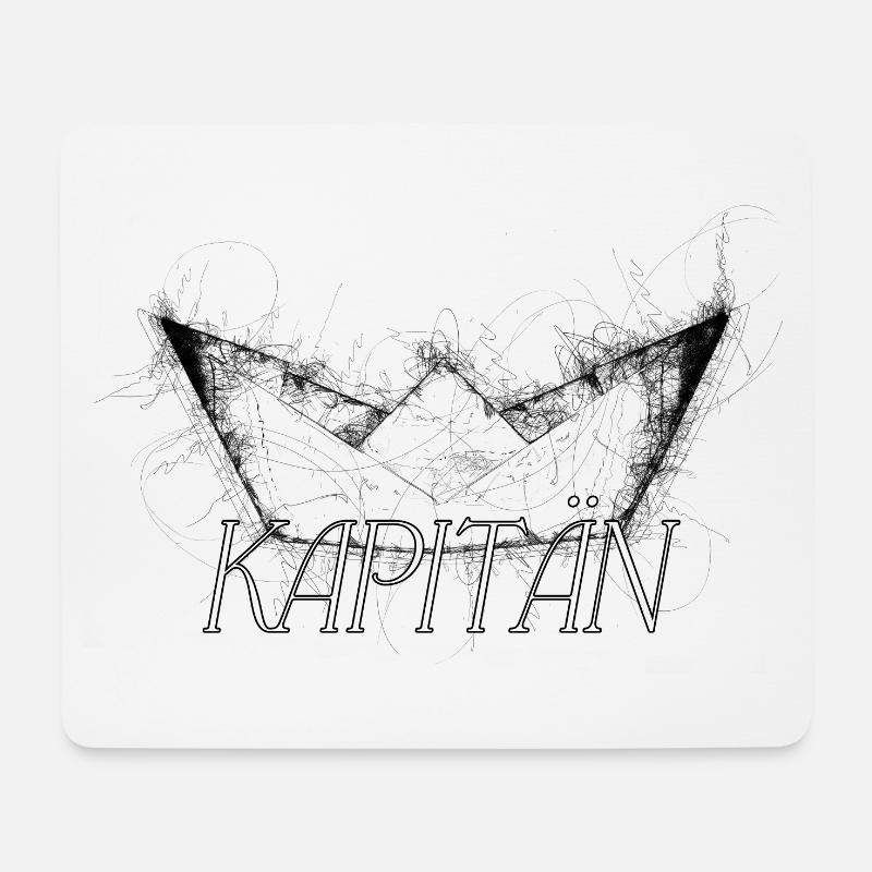 Captain - Mouse Pad (horizontal) - white
