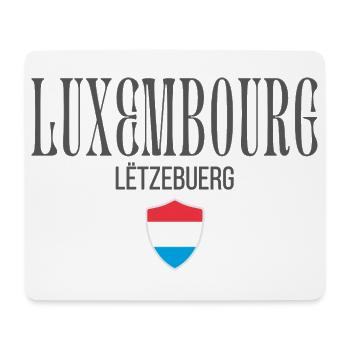 Ich liebe Luxemburg, Luxemburger Stolz - Mousepad (Querformat) - Weiß - Vorne
