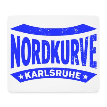 Karlsruhe Nordkurve Stadion Fan Hoodie, Tasse - Mousepad (Querformat) - Weiß - Vorne
