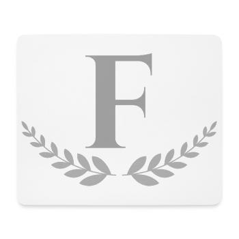 F - Mouse Pad (horizontal) - white - Front