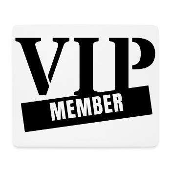 Membre VIP - Fête du Club pour Personnes Très Importantes - Tapis de souris (format paysage) - blanc - Devant