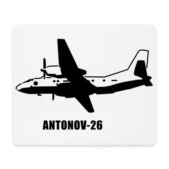 antonov26 - Mouse Pad (horizontal) - white - Front
