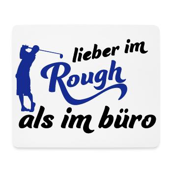 golf - Mousepad (Querformat) - Weiß - Vorne