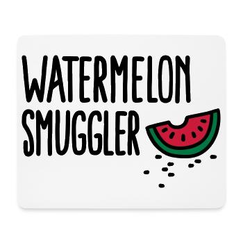 Watermelon smuggler - Mousepad (Querformat) - Weiß - Vorne